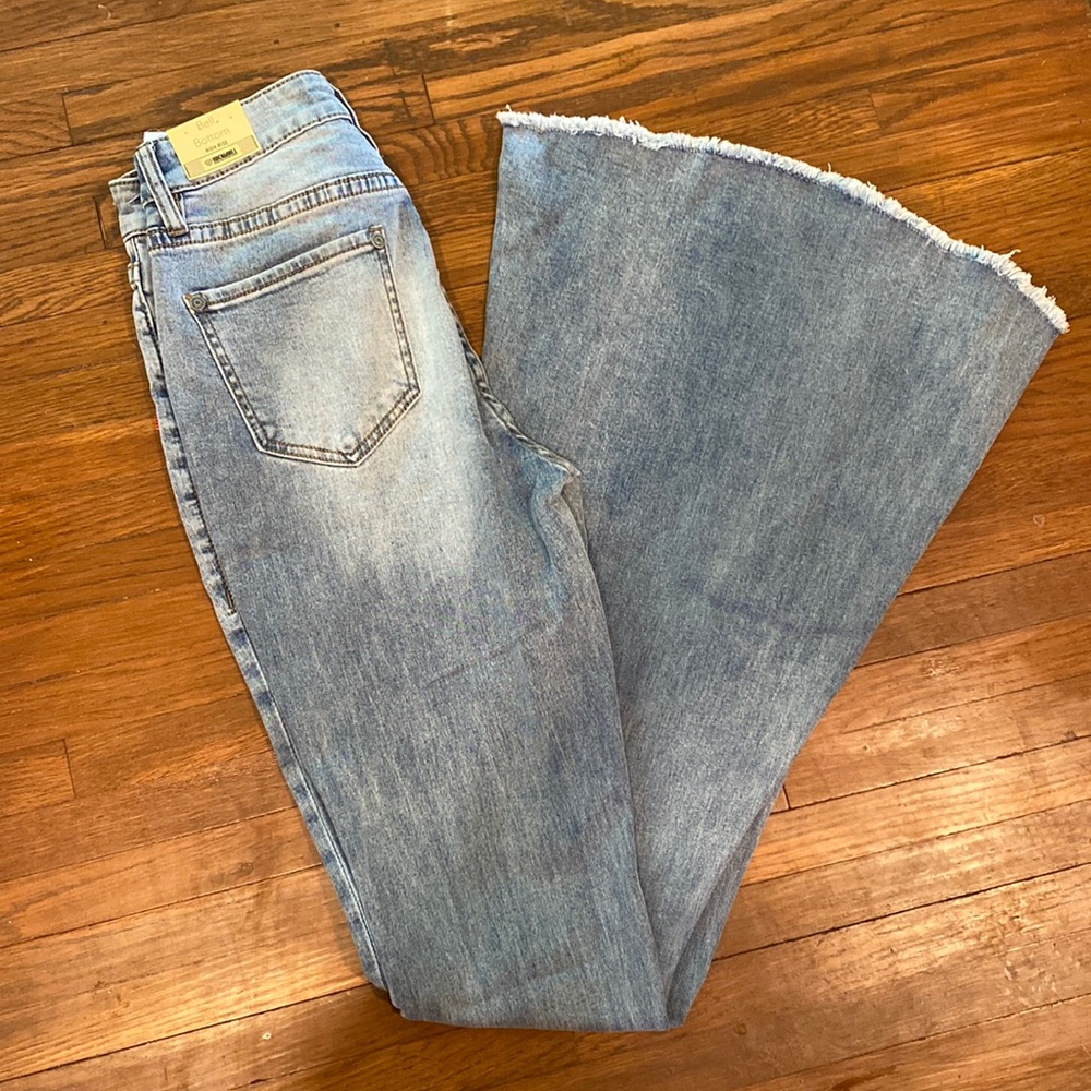 Rock & Roll Denim high rise bell bottoms. New with tags from boot barn